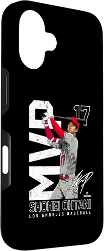 Vista 3 de Funda MLBPA para iPhone 16 MVP Shohei Ohtani Los Angeles