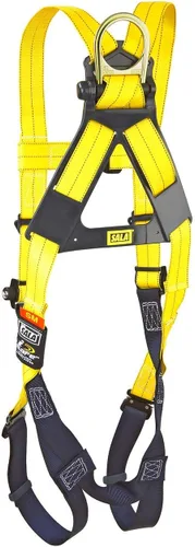 Vista 2 de 3M - 1161419 DBI-Sala Delta Arnés de escalada estilo chaleco 1102090, universal, 1 Ea azul marino/amarillo