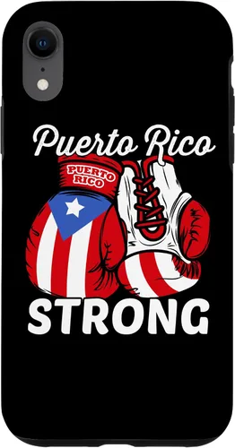Vista 25 de Guantes de boxeo con la bandera de Puerto Rico para iPhone 16 Boricua Puerto Rican Pride Case