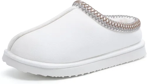 Vista 17 de Pantuflas para mujer, peludas, acogedoras, de tobillo corto, para interiores y exteriores, muletas peludas y cálidas, zapatillas de casa lindas