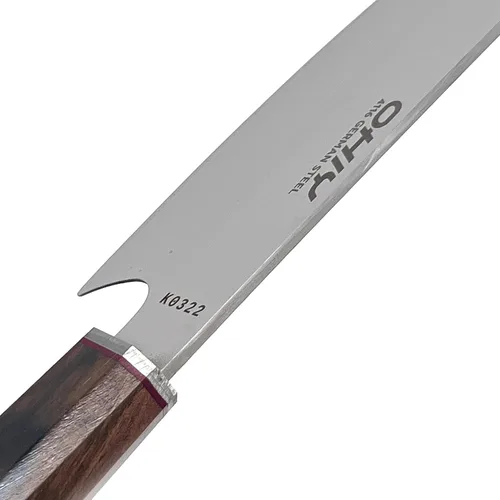 Vista 3 de Cuchillos de cocina Curvos Cuchillo de Acción de Chef con hoja afilada ultra fina y ligera de 6 pulgadas