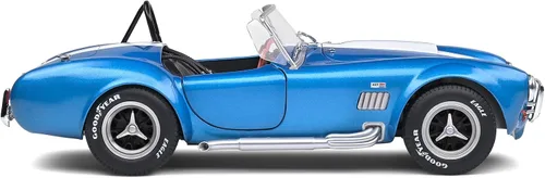 Vista 2 de Solido 421183910 AC Cobra MKII 427 (1965) Otra licencia Mk II modelo juguete, azul metálico, escala 1:18