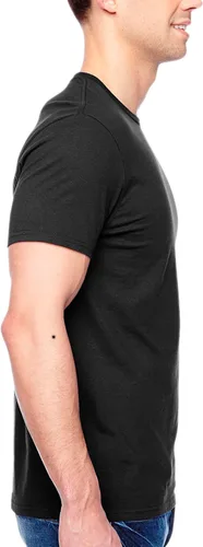 Vista 4 de Fruit of the Loom Men's Eversoft Cotton Stay Tucked Crew T-Shirt