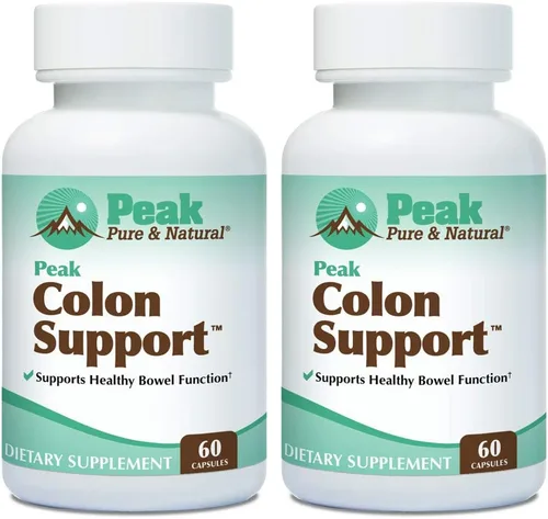 Vista 7 de Peak Pure & Natural Suplemento de limpieza y desintoxicación de colon para la salud digestiva, apoyo para la salud intestinal con inulina