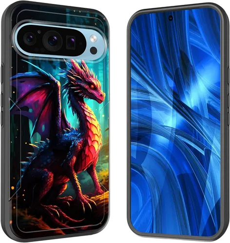 Vista 44 de Funda para Pixel 7A, [probada contra caídas de grado militar] Funda protectora resistente a prueba de golpes para Google Pixel 7A de 6.1 pulgadas