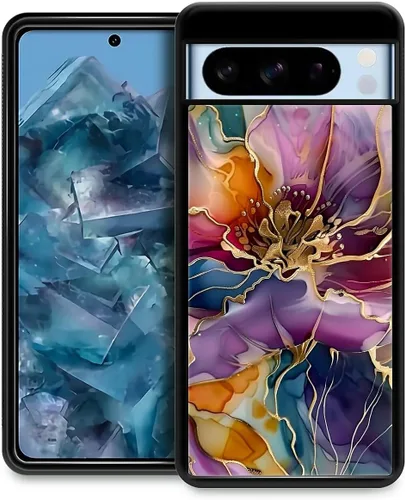 Vista 238 de Compatible con Google Pixel 4A 5G Mobile Case Creative Acrylic Back Panel Silicona Edge Case Slim Protección Especialmente para Google Pixel 4A 5G