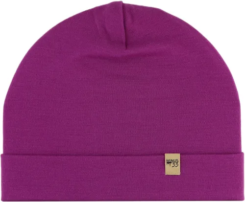 Vista 30 de Minus33 Merino Wool - Gorro de lana con cresta Gris ceniza