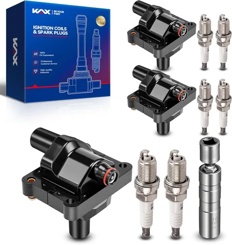 Vista 137 de Bobina de encendido KAX UF434 1 paquete Compatible con Impala, Equinox, G6, Malibu, Silverado 1500, Uplander, Torrent, Lucerne, Express 1500, Sierra