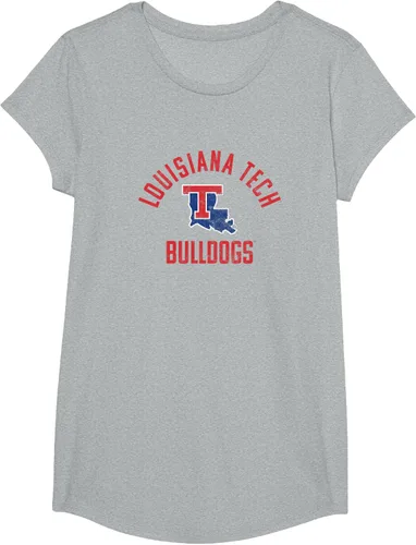 Vista 26 de Louisiana Tech Bulldogs - Camiseta grande, Negro
