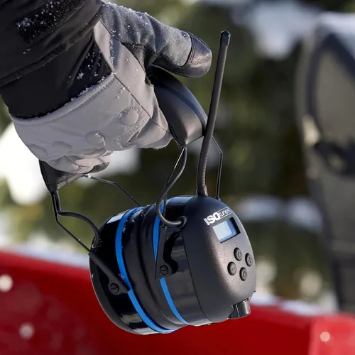 Vista 6 de ISOtunes AIR DEFENDER Earmuffs: Comfortable Wireless unisex adult Hearing Protection Earmuffs with 40 Hour