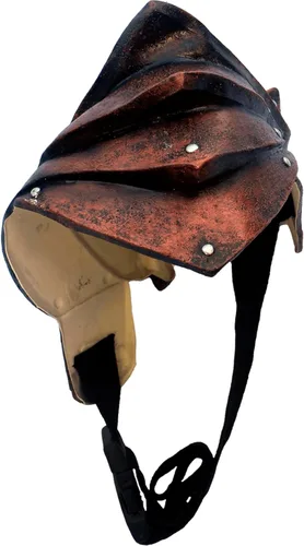 Vista 5 de Ghoulish Productions Máscara de cobre para hombres máscara de cobre para hombres traje de látex para hombres máscara de gas y línea steampunk
