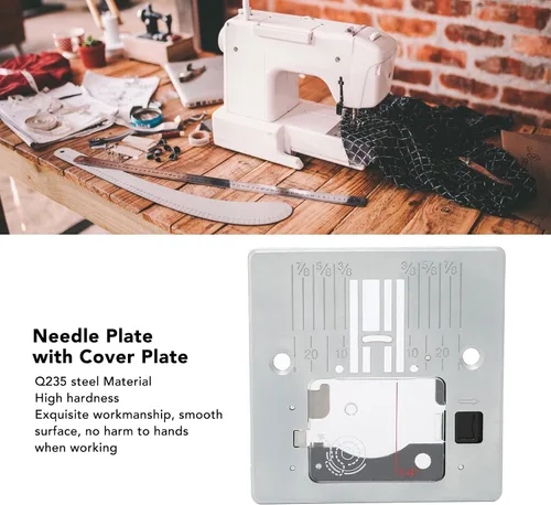 Vista 6 de Hztyyier Placa de aguja con cubierta de plástico para máquinas de coser resistentes, compatible con los modelos 3321, 44S, 4411, 4423, 5523, 5532