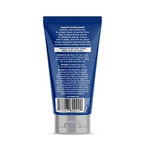 Vista 2 de Crema Alivio de Rozaduras Hyland's: Crema Anti-Rozaduras de Crema-a-Polvo para Prevenir Rozaduras y Calmar la Piel Irritada para Hombres y Mujeres