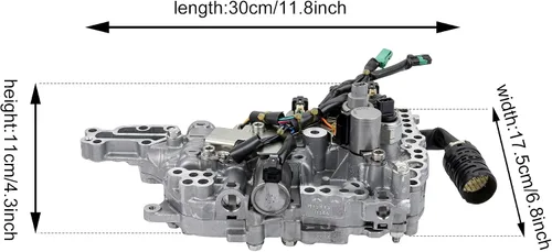 Vista 6 de SLTY Transmisión CVT del cuerpo de válvula JF016E cabida para Ni-ssa-n