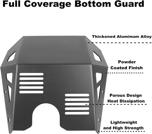 Vista 3 de Worldmotop - Placa de aluminio para motor compatible con Suzuki V-Strom 1050XT DL1050 1050 XT 2020 2021 cubierta protectora de marco protector