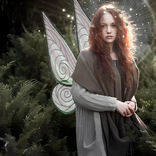 Vista 5 de caretoto Fairy Wings for Adults Halloween Fairy Costume Dress Up Sparkling Sheer Wings Angel Wings for Kids Girls Women