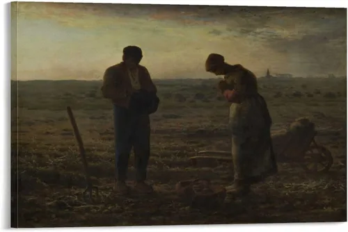 Vista 13 de Jean-Francois Millet, 11 famosas pinturas de Jean-Francois Millet – Póster artístico en lienzo de luz de la luna y arte de pared, póster moderno