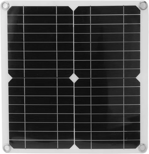 Vista 7 de Kit de ventilador de panel solar al aire libre 15w para invernadero de gallinero