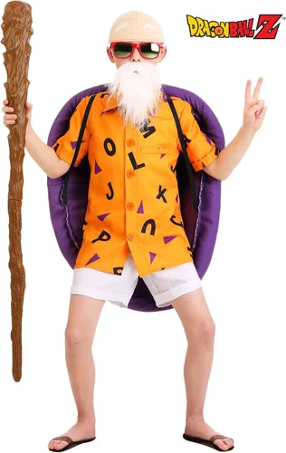 Vista 6 de Disfraz de Dragon Ball Z Master Roshi para niños