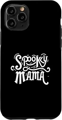 Vista 29 de Spooky Mama Halloween Mom Season Bat Mommy Parent Case for iPhone 16