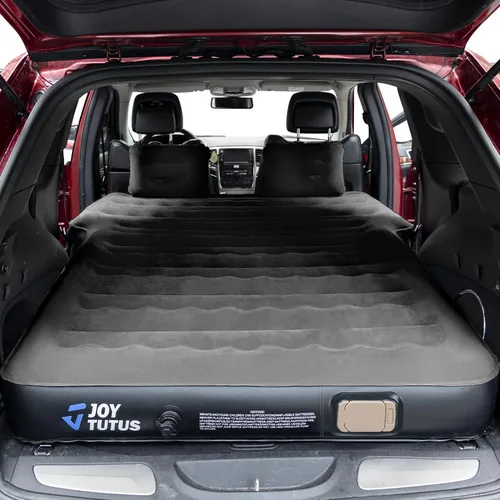 Vista 14 de JOYTUTUS Colchón de aire para SUV, cama de campamento 3.0 engrosada para automóvil, camping, colchón inflable, antifugas, con 2 almohadas y bomba