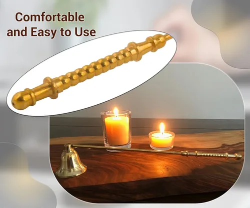 Vista 6 de ARSUK Snuffer de velas, extintor de incendios con mango largo para extinguir velas de forma segura, acero inoxidable, 12 x 2 pulgadas