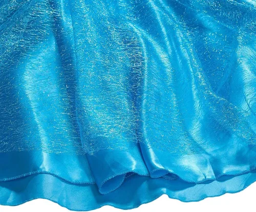 Vista 4 de GJDAMFD Ropa de princesa para niñas, vestidos de disfraz con accesorios para fiesta de cumpleaños de Halloween