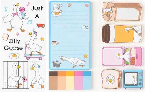 Vista 41 de B1ykin Juego de Notas Adhesivas Lindas - Bloc de Notas Autoadhesivas A+ Amazing Teacher, 550 Hojas de Páginas de Memo para Escritura, Bloc de Notas