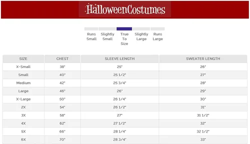 Vista 3 de Fun Costumes Striped Nightmare on Elm Street Freddy Adult Sweater