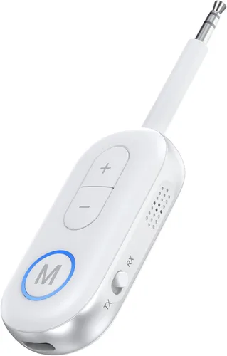 Vista 10 de Adaptador Bluetooth de avión para auriculares Bluetooth AUX adaptador Negro