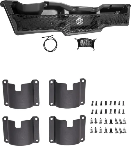 Vista 10 de A & UTV PRO Caja de almacenamiento de cama para Can Am Defender, HD10 HD9 HD8 HD5 Max/Can Am Commander, compatible con accesorios Can-Am Defender