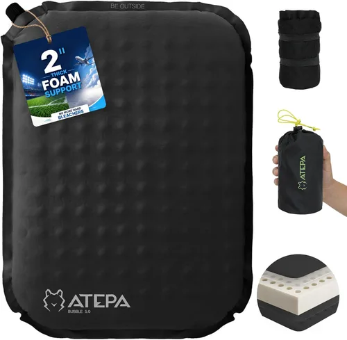 Vista 21 de ATEPA Cojín inflable para asiento 1 Pack - Gris