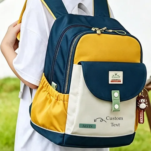 Vista 6 de 100 etiquetas de nombre personalizadas para planchar para ropa