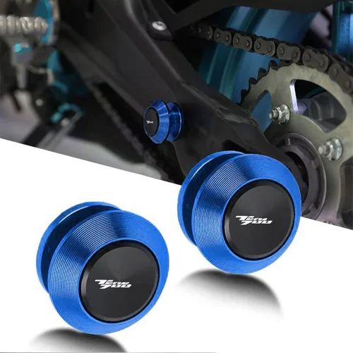 Vista 3 de Tornillos de soporte para Yamaha TENERE 700 XTZ 700 T7 T700 2019-2021, carretes deslizantes de motocicleta, soporte basculante, protectores de Gris