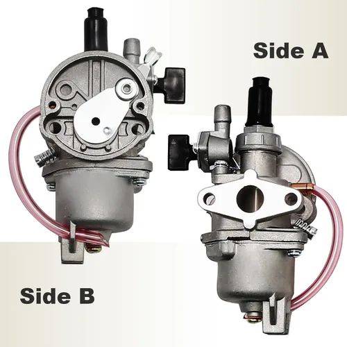 Vista 3 de laffoonparts - Carburador compatible con motor de 43 cc, 47 cc, 49 cc, 2 tiempos, mini, cuatrimoto, cuatrimoto, kart, ciclomotor, picador, cortador