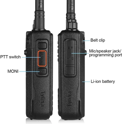 Vista 3 de TYT MD-380, walkie-talkie DMR/Moto TRBO