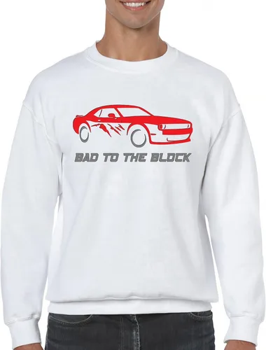Vista 21 de Bad To The Block - Sudaderas con capucha y cuello redondo para hombre