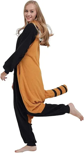 Vista 5 de SAMGU Unisex Adult Onesies Pajamas Halloween Christmas Cosplay Costumes One Piece Homewear Jumpsuit