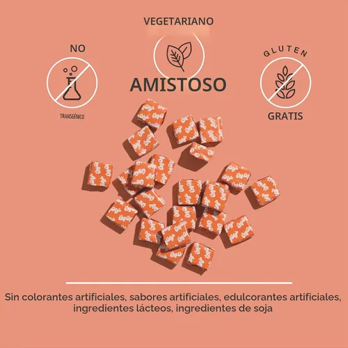 Vista 6 de Chewsy Multivitamínico para niños, deliciosos masticables diarios de vitaminas estilo caramelo + probióticos + superalimentos, suplemento masticable
