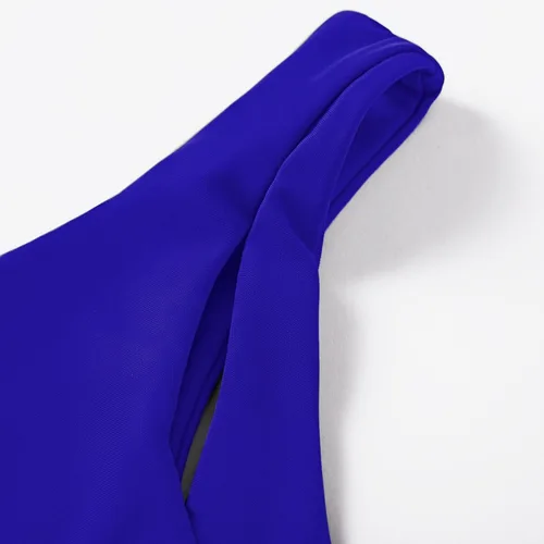 Vista 101 de MOOSLOVER Traje de baño de dos piezas con corte alto y cintura alta para mujer