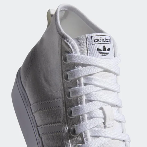 Vista 10 de adidas Originals Tenis Nizza Platform Mid para mujer
