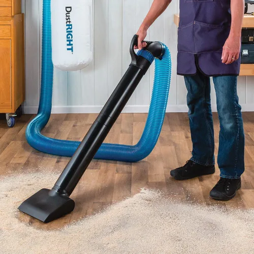 Vista 4 de Dust Right Barrido de piso de cambio rápido de 4 pulgadas – El kit de accesorios para colector de polvo incluye barrido de piso de cambio rápido