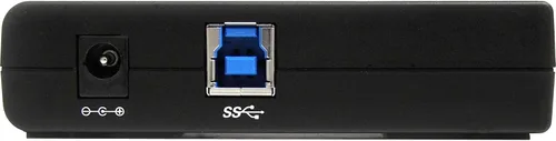 Vista 3 de StarTech. com Hub USB 3.0 SuperSpeed de 4 puertos con adaptador de corriente 5Gbps - Multipuerto portátil USB-A Dock IT Pro - Hub de expansión