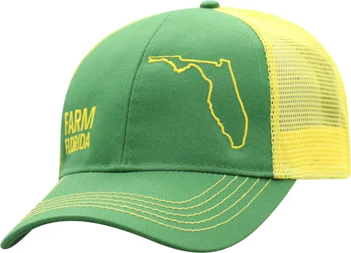 Vista 48 de John Deere Gorra de béisbol con logotipo y malla trasera con contraste, para hombre