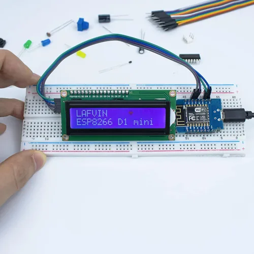 Vista 4 de Hosyond 5 unids D1 Mini NodeMcu ESP8266 ESP-12F WiFi Módulo Desarrollo Junta Compatible con Arduino/WeMos D1 Mini