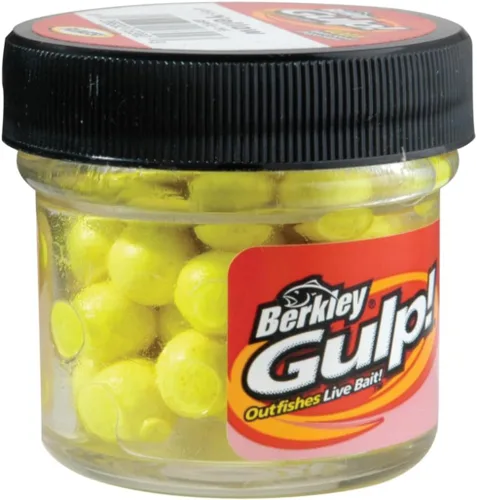 Vista 5 de Berkley Berkley Gulp Huevos de salmón flotantes 0 56 onzas Chartreuse
