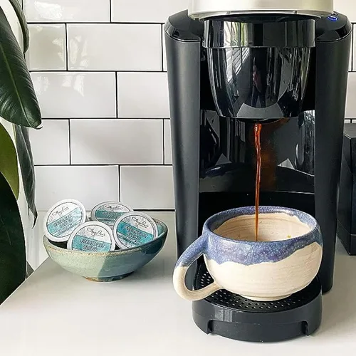 Vista 8 de Angelino's Coffee - Paquete variado de cápsulas de café tostado medio, 96 unidades - Incluye mezcla de desayuno, nariño colombiano, mezcla hawaiana