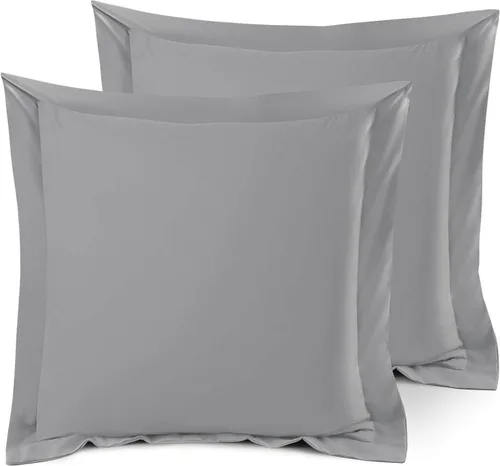Vista 89 de Nestl Juego de 2 fundas tipo sham de almohada suaves - Fundas de almohada de microfibra de doble cepillado - Fundas de almohada de cama premium