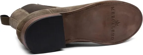 Vista 6 de Mezcalero Botas Chelsea de gamuza para hombre - Matt