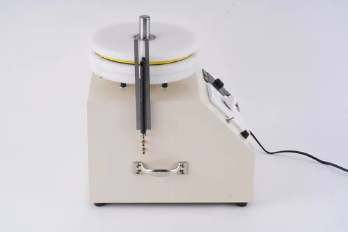 Vista 2 de MXBAOHENG Máquina pulidora automática de cuentas, máquina de pulir cuentas de madera, rectificadora de coronillas, torno pulidora de cuentas
